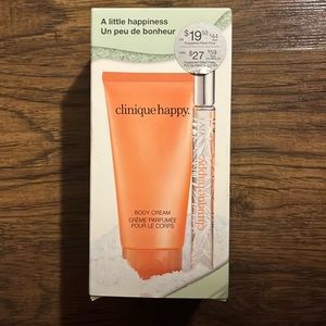 Clinique Happy Perfume and Body Cream NIB